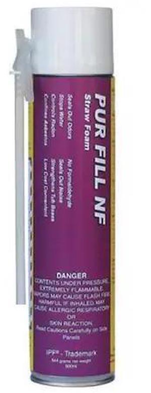 TODOL NF01 Spray Foam Sealant, Straw Application Method 24 oz, Aerosol Can,