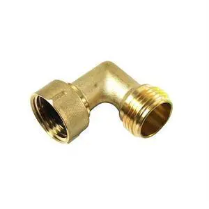 SUPERIOR ELECTRIC RVA1620 Hose Elbow 90 Degree Lead Free Brass with Washer
