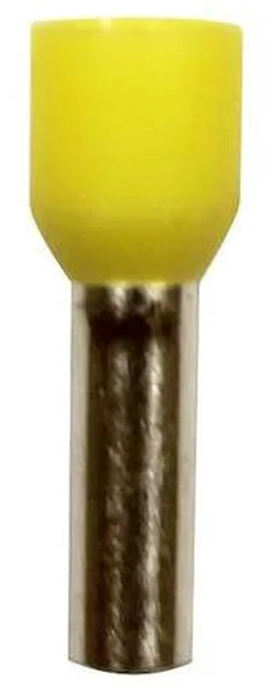 ECLIPSE TOOLS 701-085 Wire Ferrule,Yellow,10 AWG,12mm,PK100 ECLIPSE TOOLS 701-085 Wire Ferrule,Yellow,10 AWG,12mm,PK100