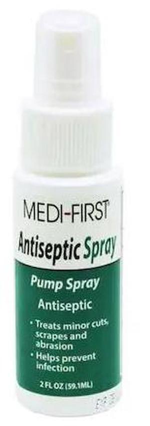MEDI-FIRST 24402 Topical Antiseptic Spray, Benzocaine/Benzalkonium Chloride,