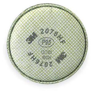 3M 2076HF Disk Filter, Bayonet, HF, P95, Nuisance Level AG, Olive
