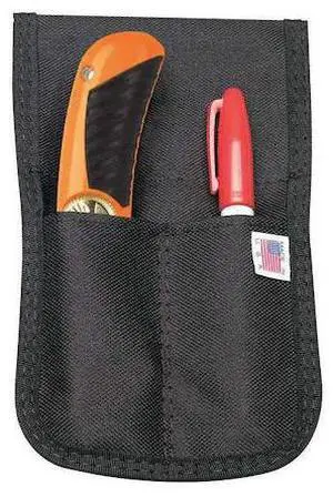 PARTNERS BRAND KN146 Holster,Nylon,Black,PK6, General Purpose 6 PK