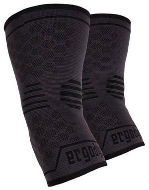 PROFLEX BY ERGODYNE 651 Elbow Compression Sleeve, Black, S