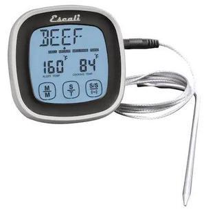 ESCALI THDGTMTS Thermometer and Timer,Touch Screen,Black