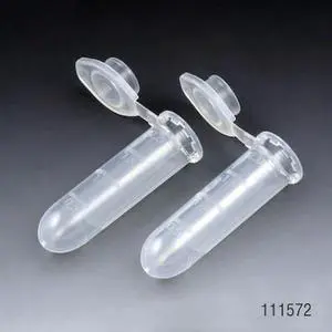 GLOBE SCIENTIFIC 111572 Microcentrifuge Tube,2mL,Pp,PK500