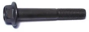 MIDWEST FASTENER 78467 Class 10.9, M12-1.75 Flange Bolt, Black Phosphate Steel,