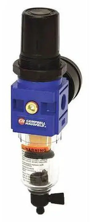 CAMPBELL HAUSFELD MP516803AV Mini Filter/Regualtor,1/4" NPT