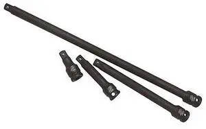 ATD TOOLS 2864 ATD 4-Piece 3/8-Inch Drive Impact Extension Set