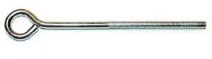 MIDWEST FASTENER 51706 Eye Bolt 1/4"-20, 20 in Shank, Steel, Zinc Plated, 10 PK