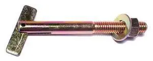MIDWEST FASTENER 38768 Screw Anchor, 3-3/4" L, Steel, 4 PK