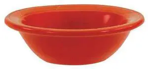 CRESTWARE BP31 Fruit Bowl,  4 oz.,  Ceramic Blue/Orange/Rose/Sage/Teal/Yellow