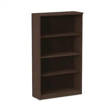 Alera - VA635632ES - Alera Valencia Series Bookcase, Four-Shelf, 31 3/4w x 14d x 55h, Espresso