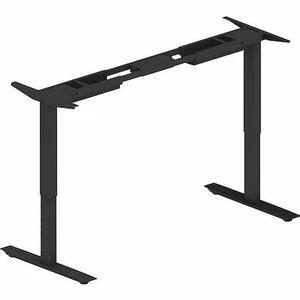 LORELL LLR25970 Sit-to-Stand Two-Tier Base, 275lb Capacity, 45.1" Height, Black