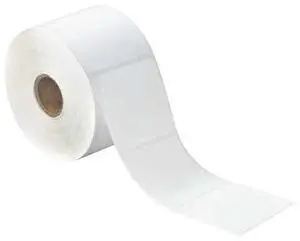 PARTNERS BRAND THD107 Desktop Direct Thermal Transfer Labels, 3" x 3", White,
