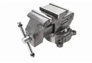 STEELMAN 60888 5-1/2in REVERSIBLE BENCH VISE WITH 360 Degree SWIVEL BASE
