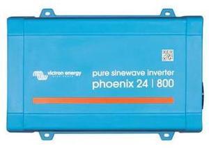 VICTRON ENERGY PIN241800500 Power Inverter, Pure Sine Wave, 1,500 W Peak, 800 W