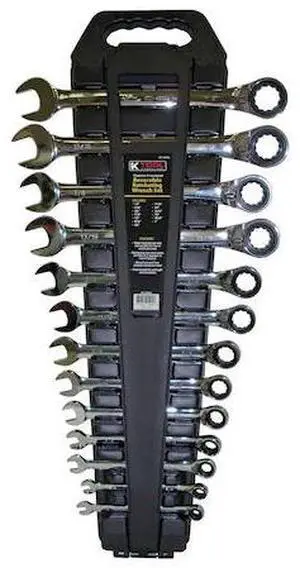 K-TOOL INTERNATIONAL KTI-45900 SAERatchetingWrenchSet, Reversible, 13pcs.