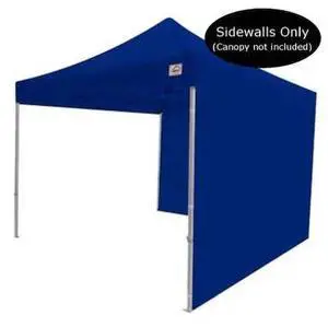 IMPACT CANOPY 033000003 10-Foot Canopy Tent Wall Set, 1 Solid Sidewall and 1