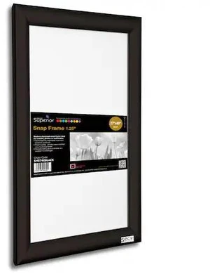 SECO SN2740BLACK Poster Snap Frame, 27" x 40", Black SECO SN2740BLACK Poster Snap Frame, 27" x 40", Black