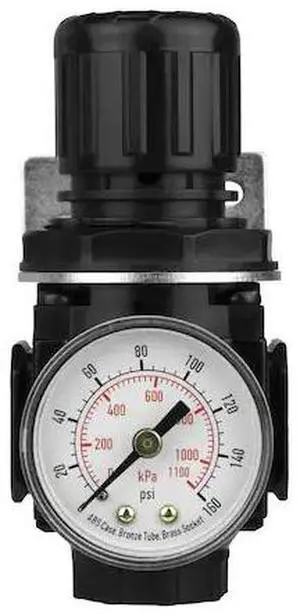PORTER-CABLE PXCM019-0351 Regulator with Gauge 1/4" NPT