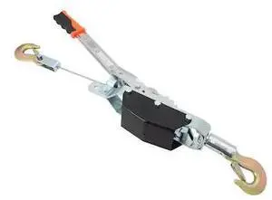 STEELMAN 61242 Dual Capacity Come Along Cable Puller with 10.5ft 3/16'' Cable