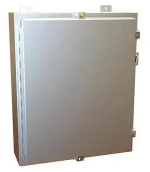 HAMMOND 1418N4ALE6 Clamps Electrical Enclosures, 24 in H, 6 in D, 20 in W