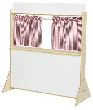 CHILDCRAFT 1472489 Play Store and Puppet Theater with Dry-Erase Panels, 45-1/2