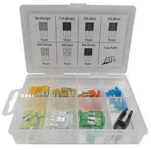 ATD TOOLS 339 ATD 71-Piece 2-Blade Micro Fuse Assortment