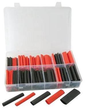 ATD TOOLS 394 Heat Shrink Tube Assortment, Dual Wall, 3:1 I.D. Shrink Ratio,