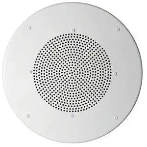SPECO TECHNOLOGIES G46TG Round In-Ceiling Speaker,4",White