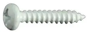 MIDWEST FASTENER 35963 Sheet Metal Screw, #6 x 3/4 in, Painted Steel Pan Head