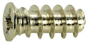 MIDWEST FASTENER 35986 Wood Screw, M6.3, 14.5 mm, Nickel Steel Flat Head