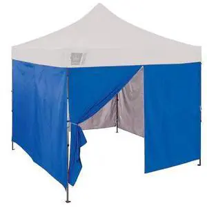 ERGODYNE 6054 Blue Pop-Up Tent Sidewall Kit - 10ft x 10ft
