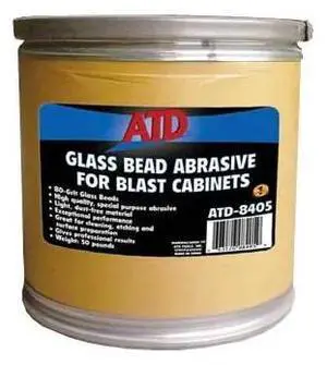 ATD TOOLS 8405 ATD Glass Bead Abrasive for Blast Cabinets