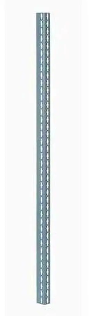 GLOBAL INDUSTRIAL 790CP100 3' High Angle Post, Gray, 4PK