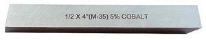 WESTWARD 4WZX1 Tool Bit,HSS w/5 Pct Cobalt,1/2 In,4