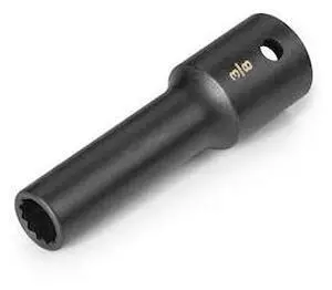 TEKTON SID23210 1/2 Inch Drive x 3/8 Inch Deep 12-Point Impact Socket