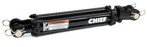 CHIEF 211333 TC3 Tie-rod Hydraulic Cylinder 2.5 Bore 28 Stroke, 1.25 Rod, SAE 8 CHIEF 211333 TC3 Tie-rod Hydraulic Cylinder 2.5 Bore 28 Stroke, 1.25 Rod, SAE 8