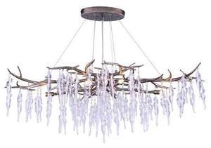 VAXCEL H0231 Rainier 6 Light Linear Chandelier