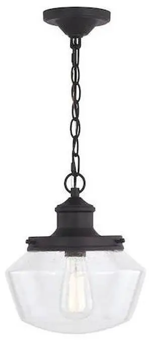 VAXCEL T0547 Collins 10-in. W Outdoor Pendant