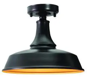 VAXCEL T0570 Dorado 12-in. W Outdoor Semi-Flush Mount