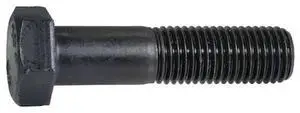 MIDWEST FASTENER 930547 Class 10.9, M24-3.00 Hex Head Cap Screw, Plain Steel,