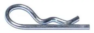 MIDWEST FASTENER 50271 3/32" x 1-5/8" Zinc Plated Steel Hitch Pin Clips 100PK