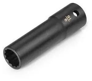 TEKTON SID23214 1/2 Inch Drive x 9/16 Inch Deep 12-Point Impact Socket