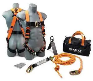 FRONTLINE RK5PTB50 Combat Complete Roofers Kit with 50 ft Lifeline