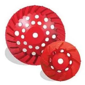 PEARL PV04CSEH P2 Pro-V Swirl Cup Wheel 4 x 5/8-11, 8 Segments