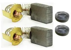 SUPERIOR ELECTRIC S77-K1 Carbon Brush & Brush Cap / Holder Set, PK 2