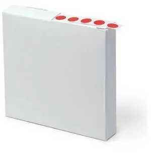 GLOBE SCIENTIFIC LCR-95R Label Rolls, Cryo, 9.5mm Dots, for 0.5-1.5mL Tubes,