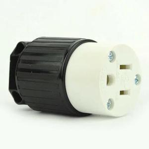 SUPERIOR ELECTRIC YGA019F Straight Electrical Receptacle 3 Wire, 15 Amps, 125V,