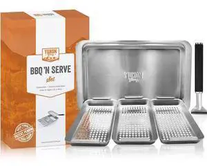 YUKON GLORY YG-777B Grill 'N Serve Set